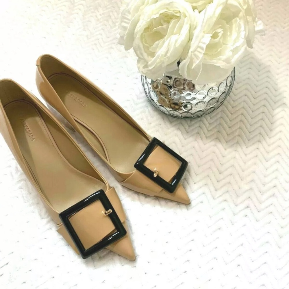 New Alex & Sara women Golden/Beige Shoes Size 40